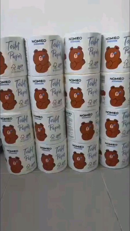#nomieo toilet roll 4ply thickened and 100% wood pulp. No whitening agentbadded. Soft and thick #household #toiletroll  #SVpostandwin