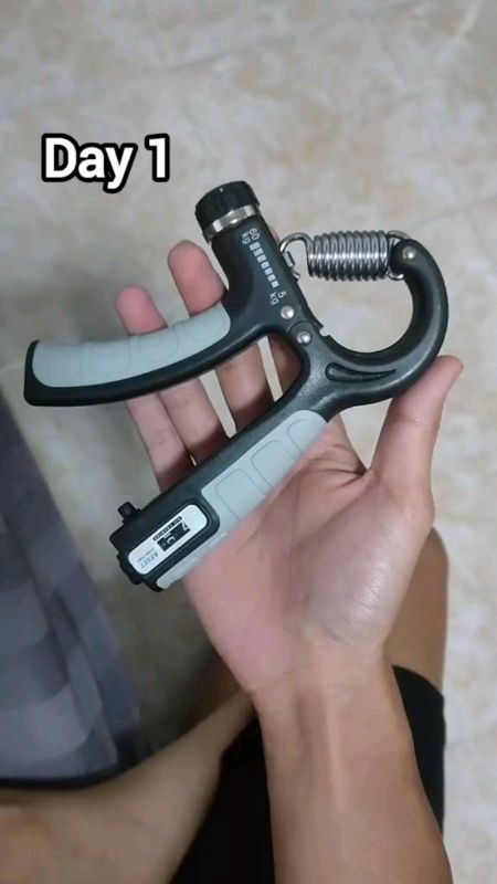 Adjustable Resistance Hand Grip Gripper Wrist Arm Finger Forearm Strengthener #handgrip #Gripper #Strengthener #shopeehaul #shopeesg #racunshopee