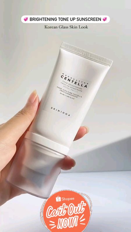 centella tone brightening sunscreen#sunscreen#shopeefinds#fyp#sgshopping#shopeehaul#shopee#shopeesg#topcreator#randombytes