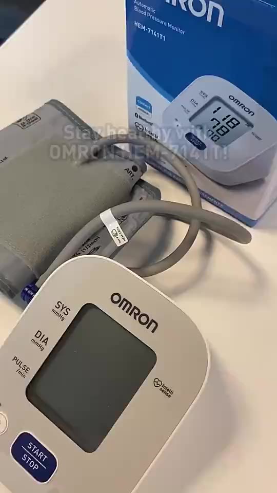OMRON Blood Pressure Monitor HEM-7141T I EZ BT HEM-7183T1-C [3+3 years warranty]