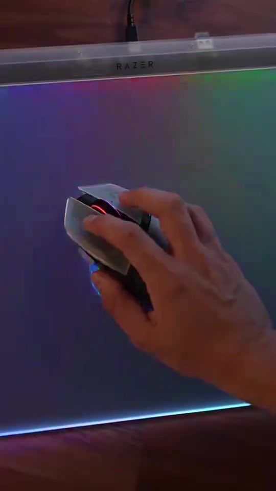 Razer Basilisk V3 Pro 35K - Ergonomic Wireless Gaming Mouse - Phantom White Edition