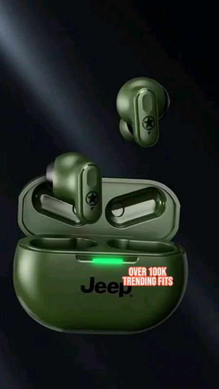 Jeep JP-EW011 TWS True Wireless Bluetooth Earphones HiFi Sound Wireless Earbuds Noise Cancellation HD Calls #headset #earphones #shopeesg #shopeevideo