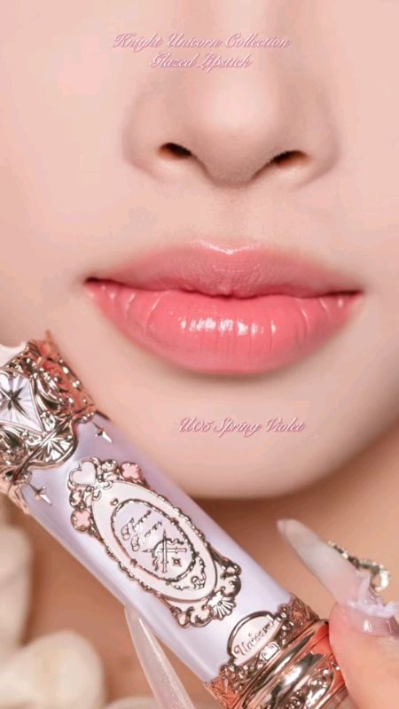#FlowerKnows Knight Unicorn Collection Glazed #Lipstick #Fyp #Shopeetrending